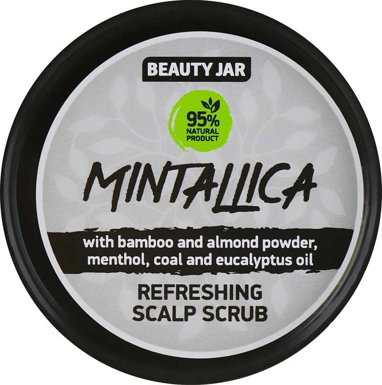 Beauty Jar Скраб-шампунь очищающий для кожи головы "Mintallica" Refreshing Scalp Scrub - фото N1