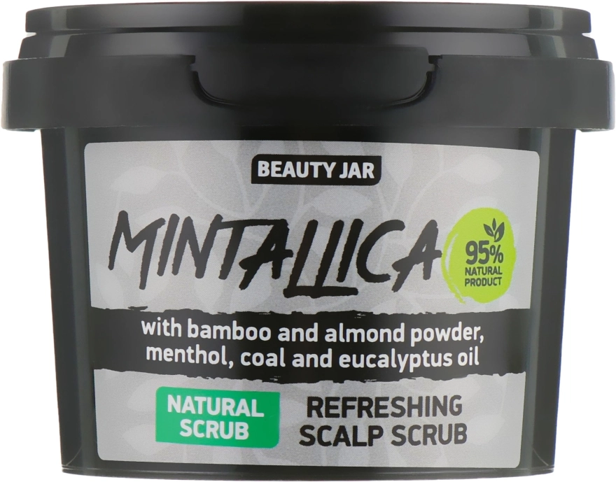 Beauty Jar Скраб-шампунь очищающий для кожи головы "Mintallica" Refreshing Scalp Scrub - фото N2