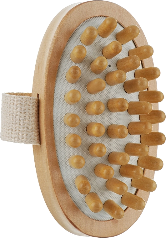Najel Щетка-массажер для тела антицеллюлитная Wooden Brush Massager Anti-cellulite - фото N1