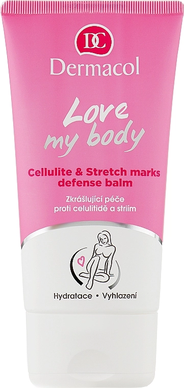 Dermacol Бальзам для тіла Love My Body Cellulite & Stretch Marks Defense Balm - фото N1