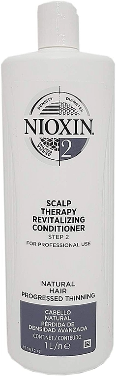 Nioxin Увлажняющий кондиционер Thinning Hair System 2 Scalp Revitalizing Conditioner Step 2 - фото N3