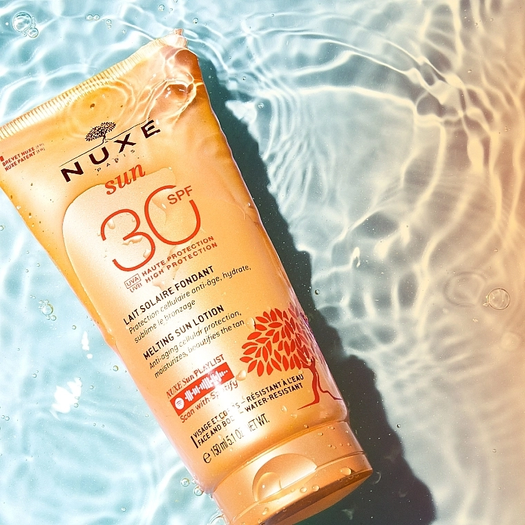 Nuxe Сонцезахисний лосьйон для обличчя і тіла Sun Delicious Lotion Face & Body SPF30 - фото N3