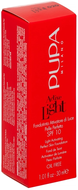 Pupa Active Light SPF10 Active Light SPF10 - фото N3