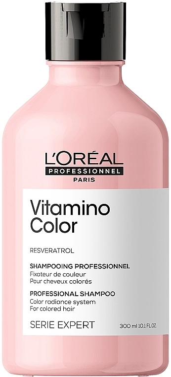 L'Oreal Professionnel Шампунь для окрашенных волос Serie Expert Vitamino Color Resveratrol Shampoo - фото N1