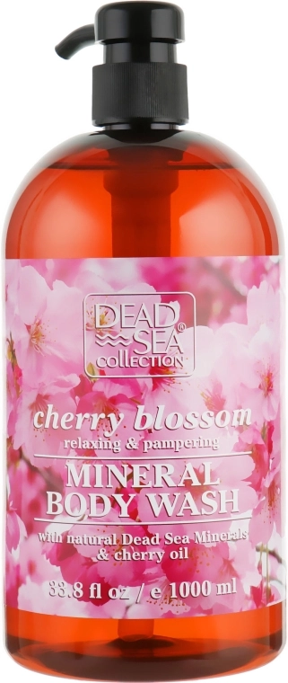 Dead Sea Collection Гель для душа с ароматом цветов вишни Cherry Blossom Body Wash - фото N1