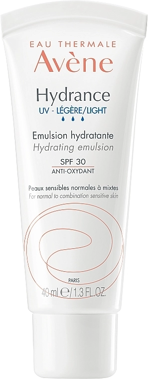 Avene Увлажняющая эмульсия для лица Eau Thermale Hydrance Light Hydrating Emulsion SPF 30 - фото N1