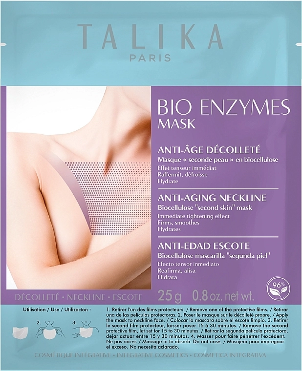 Talika Маска для декольте Bio Enzymes Decollete Mask - фото N1