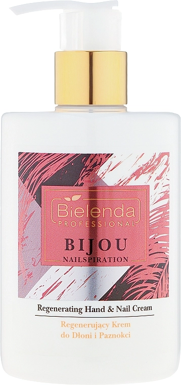 Bielenda Professional Крем для рук і нігтів відновлювальний Nailspiration Bijou Regenerating Hand & Nail Cream - фото N1