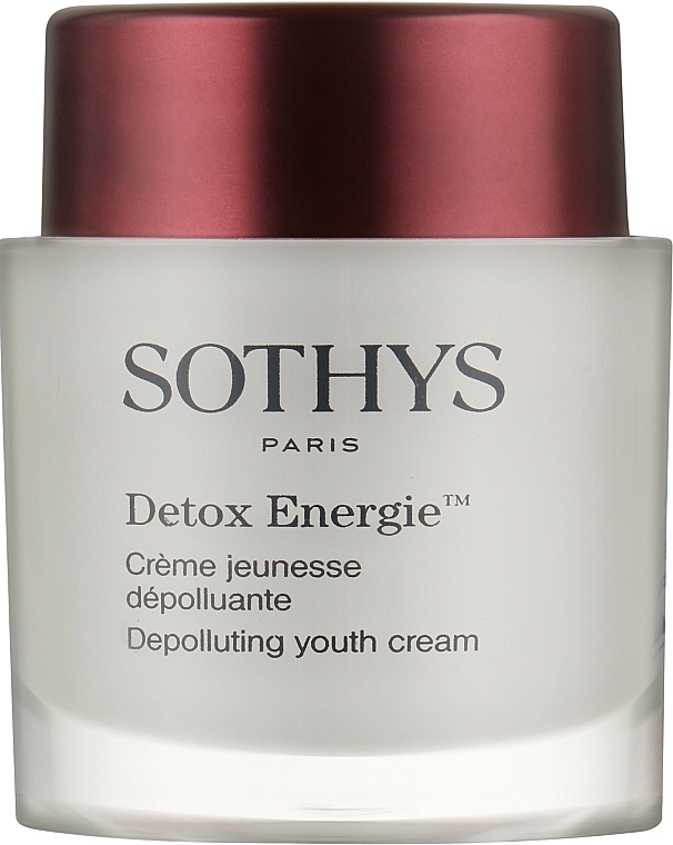 Sothys Омолаживающий энергонасыщающий детокс-крем для лица Detox Energie Depolluting Youth Cream - фото N1