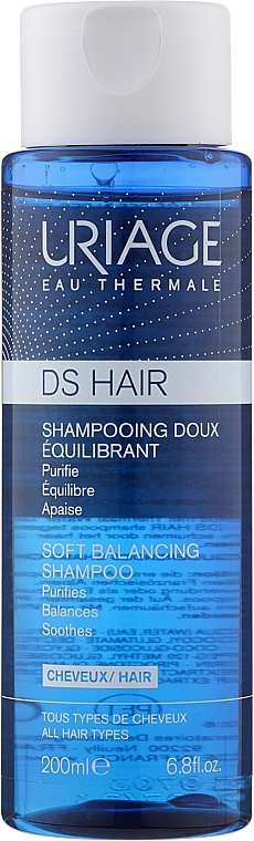 Uriage М'який шампунь, балансувальний DS Hair Soft Balancing Shampoo - фото N1