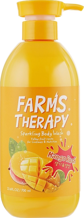 Farms Therapy Гель для душа "Манго" Sparkling Body Wash Mango - фото N1