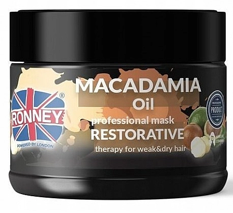 Ronney Professional Маска для волос Macadamia Oil Restorative Therapy Mask - фото N1