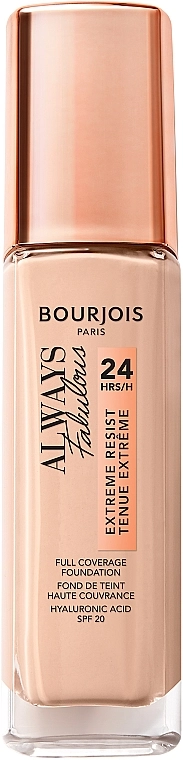 Bourjois Always Fabulous 24H Extreme Resist SPF20 Тональна основа - фото N1