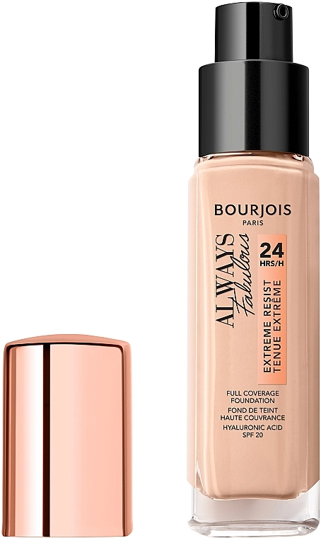 Bourjois Always Fabulous 24H Extreme Resist SPF20 Тональная основа - фото N2