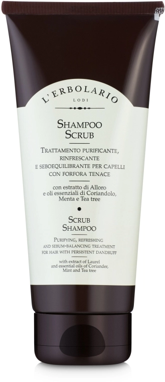 L’Erbolario Шампунь-скраб для волос против перхоти Shampoo Scrub - фото N2