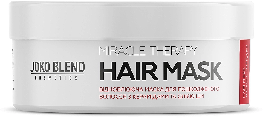 Joko Blend Відновлювальна маска для пошкодженого волосся Miracle Therapy Hair Mask - фото N2