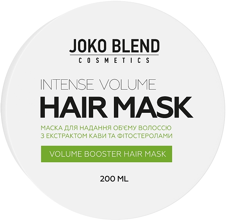 Joko Blend Маска для додання об'єму Intense Volume Hair Mask - фото N1