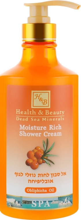 Health And Beauty Крем-гель для душа "Облепиха" Moisture Rich Shower Cream - фото N1