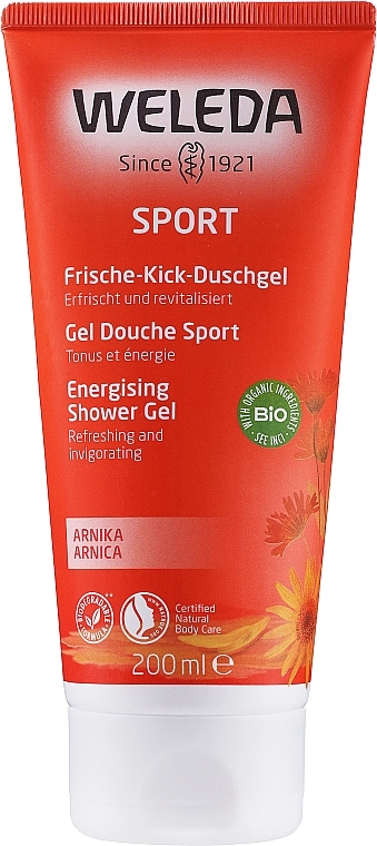 Weleda Гель для душу "Арніка спорт" Arnica Sports Shower Gel - фото N1