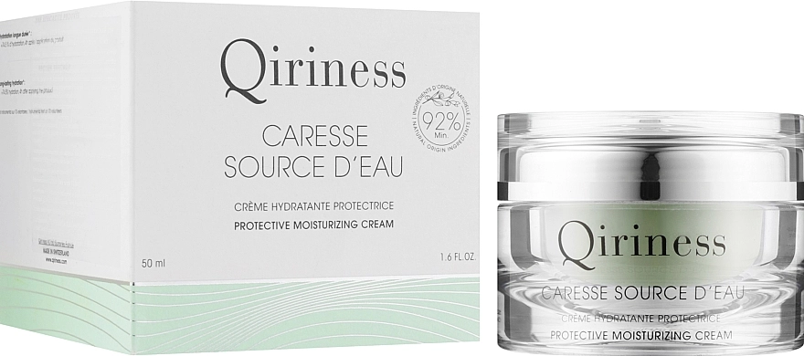 Qiriness Интенсивно увлажняющий крем для лица Caresse Source d'Eau Protective Moisturizing Cream - фото N2