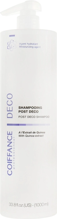 Coiffance Professionnel Шампунь для обесцвеченых волос Post Deco Shampoo - фото N1