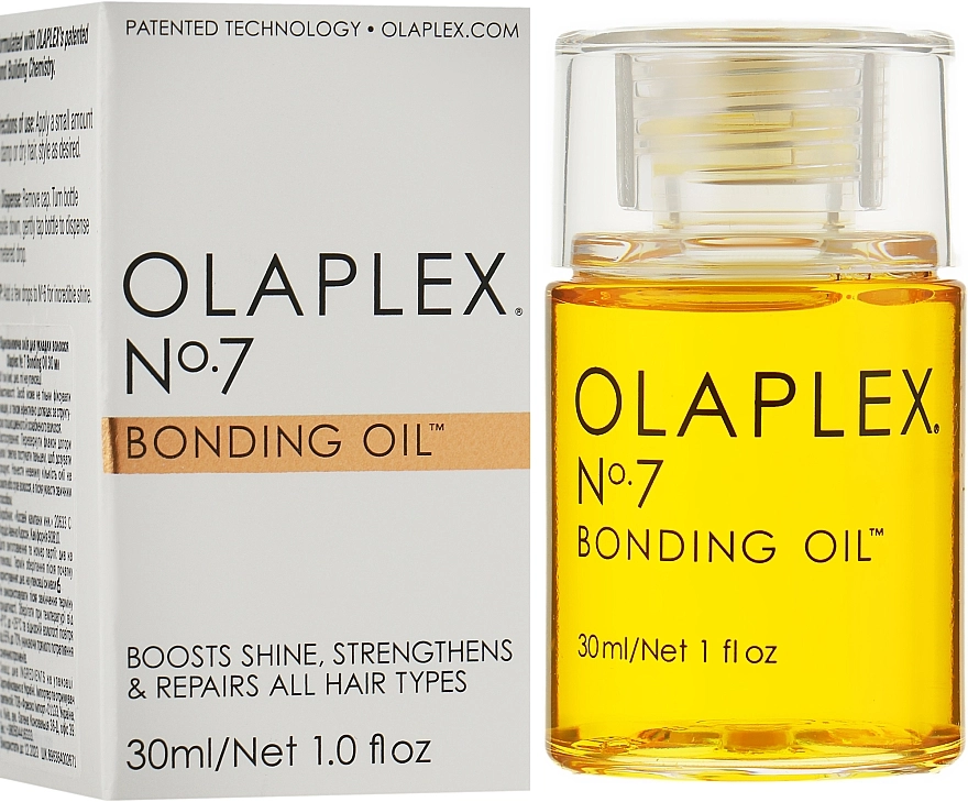 OLAPLEX Высококонцентрированное, ультралегкое, восстанавливающее масло для укладки волос №7 Bonding Oil - фото N2