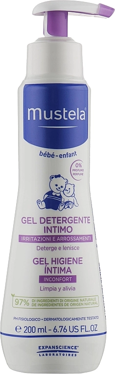Mustela Гель для интимной гигиены Bebe Intimate Cleansing Gel - фото N1