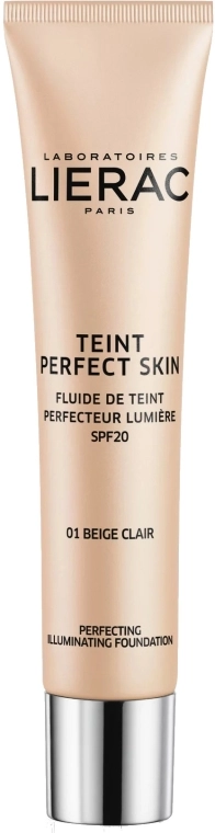Lierac Teint Perfect Skin Illuminating Fluid Spf 20 Тональный флюид - фото N1