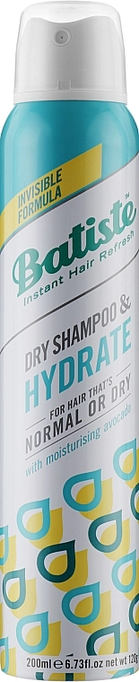 Batiste Сухой шампунь Dry Shampoo Hydrating - фото N2