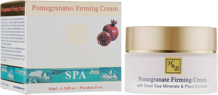 Health And Beauty Крем на основі граната для підвищення пружності Pomegranates Firming Cream SPF 15 - фото N1