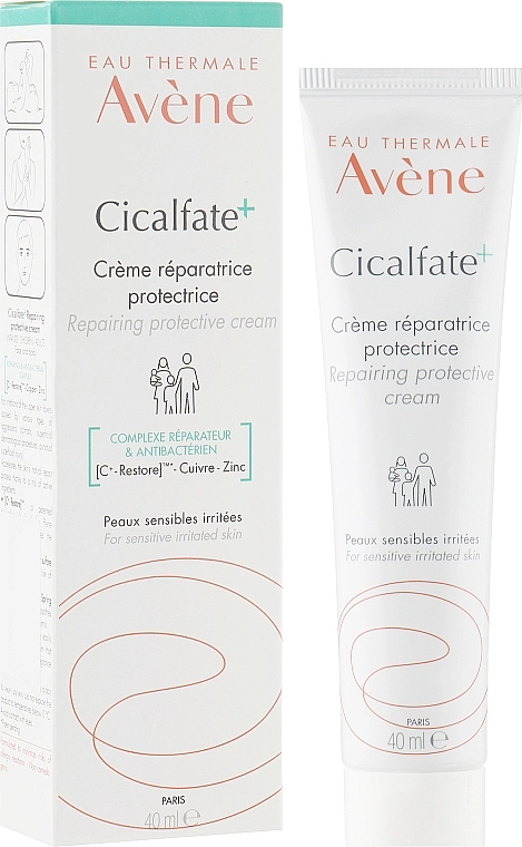 Avene Регенерирующий защитный крем Cicalfate+ Repairing Protective Cream - фото N1