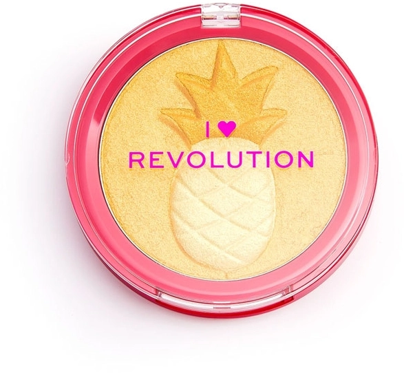 I Heart Revolution Fruity Highlighter Pineapple Хайлайтер - фото N1