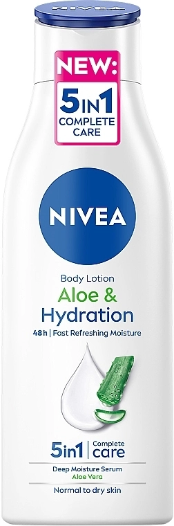 Nivea Лосьон для тела "Алоэ и увлажнение" Aloe And Hydration Body Lotion - фото N1