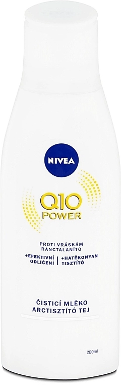 Nivea Очищувальне молочко для обличчя проти зморшок Visage Q10 Power Anti-Wrinkle Cleansing Milk - фото N1