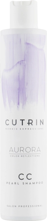 Cutrin Тонувальний шампунь "Перламутровий блиск" Aurora CC Pearl Shampoo - фото N1