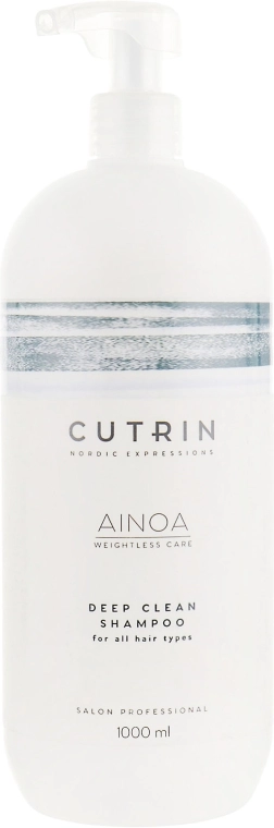 Cutrin Шампунь для глибокого очищення Ainoa Deep Clean Shampoo - фото N3