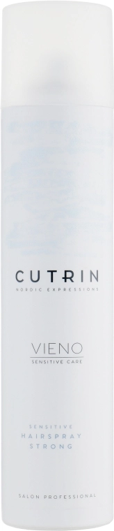 Cutrin Лак сильной фиксации для чувствительных волос Vieno Sensitive Hairspray Strong - фото N1