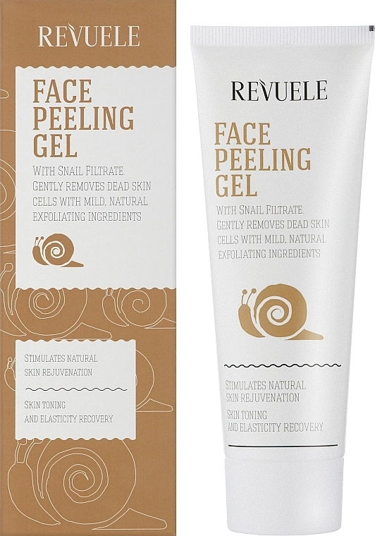 Revuele Пилинг для кожи лица Face Peeling Gel With Snails Filtrate - фото N2