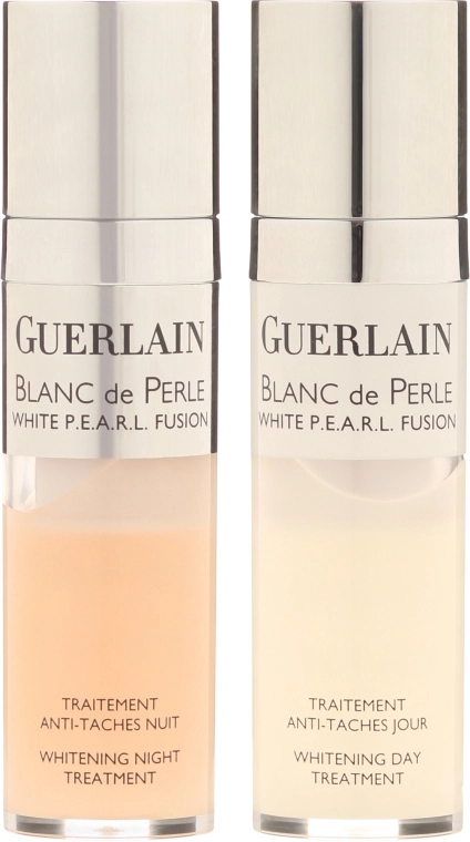 Guerlain Курс против пигментных пятен Blanc De Perle Whitening Day & Night Treatment - фото N2