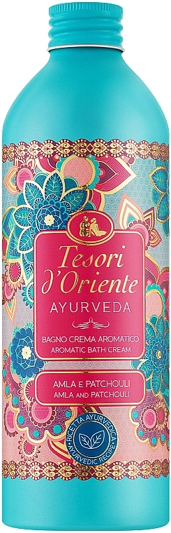 Tesori d’Oriente Парфюмированный крем-гель для ванны, масло амлы и пачули Ayurveda - фото N3