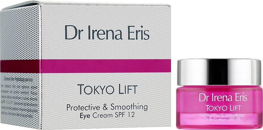 Dr Irena Eris Защитный разглаживающий крем для глаз Tokyo Lift Protective& Smoothing Eye Cream SPF12 - фото N2