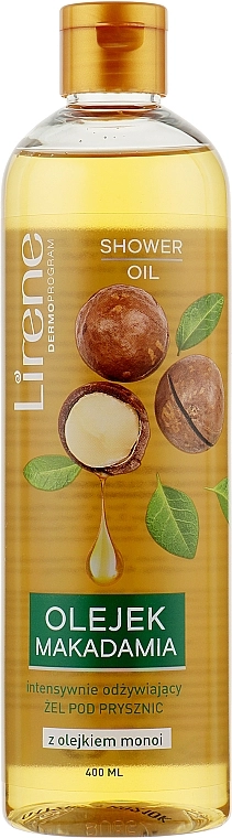 Lirene Питательный гель для душа с маслом макадамии и монои Dermo Program Body Butter - фото N1