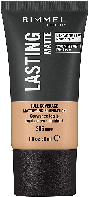 Rimmel London Lasting Matte Foundation Стійка матова тональна основа - фото N1