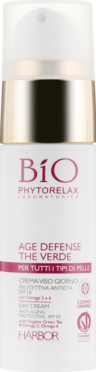 Phytorelax Laboratories Крем для обличчя Bio Age Defence The Verde Day Cream - фото N2