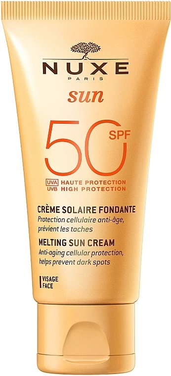 Nuxe Солнцезащитный крем для лица Sun Face Sun Cream SPF 50 - фото N1