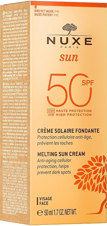 Nuxe Солнцезащитный крем для лица Sun Face Sun Cream SPF 50 - фото N6