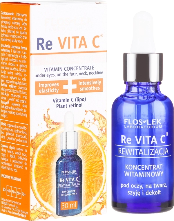 Floslek Витаминный концентрат Re Vita C Concentrate With Vitamin C - фото N1