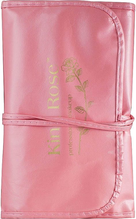 King Rose Набір пензлів для макіяжу в рожевому чохлі, 24 шт. Professional Makeup - фото N3
