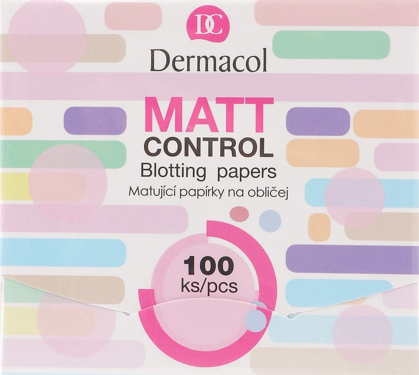 Dermacol Матирующие салфетки для лица Matt Control Cleansing Wipes - фото N1