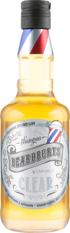 Beardburys Очищувальний шампунь для волосся, схильного до жирності Clear Shampoo - фото N3